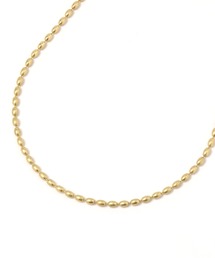 Ｆボールチェーンネックレス