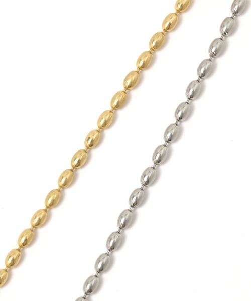 studio CLIP（スタディオクリップ）の「Ｆボールチェーンネックレス（ネックレス・レディース・その他1/その他2・FREE）」の5枚目の写真