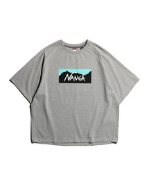 NANGA / ナンガ ECO HYBRID BOX LOGO LOOSE FIT TEE エコハイブリッド ボックスロゴ ルーズフィットティー