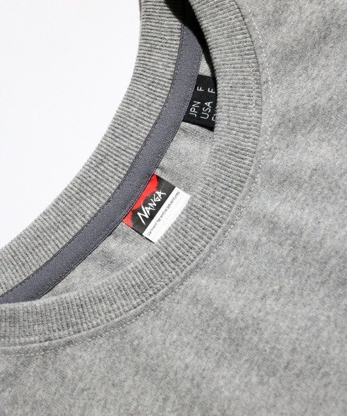 NANGA(ナンガ)の「NANGA / ナンガ ECO HYBRID BOX LOGO LOOSE FIT TEE エコハイブリッド ボックスロゴ ルーズフィットティー(Tシャツ/カットソー・メンズ・ブラック/グレー/ホワイト/イエロー・FREE)」の17枚目の写真