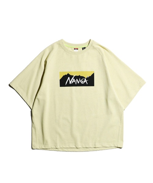 NANGA(ナンガ)の「NANGA / ナンガ ECO HYBRID BOX LOGO LOOSE FIT TEE エコハイブリッド ボックスロゴ ルーズフィットティー(Tシャツ/カットソー・メンズ・ブラック/グレー/ホワイト/イエロー・FREE)」の11枚目の写真