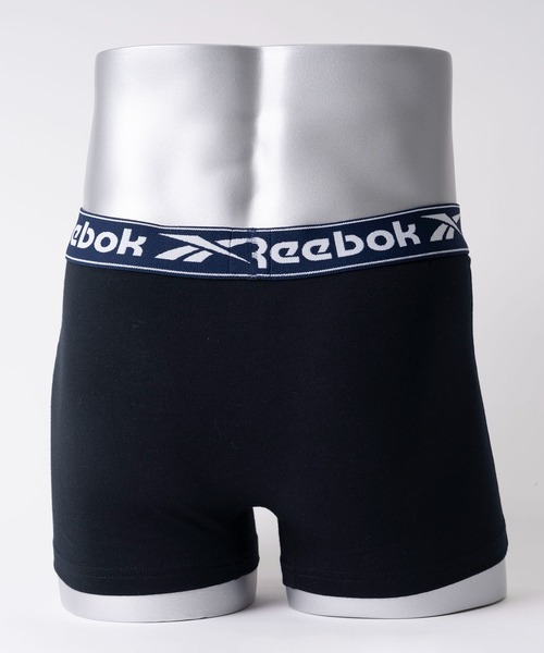 パンツ Nknit logo boxers Reebok リーボック ブランド ロゴ ウエストバンド 前開き 前閉じ