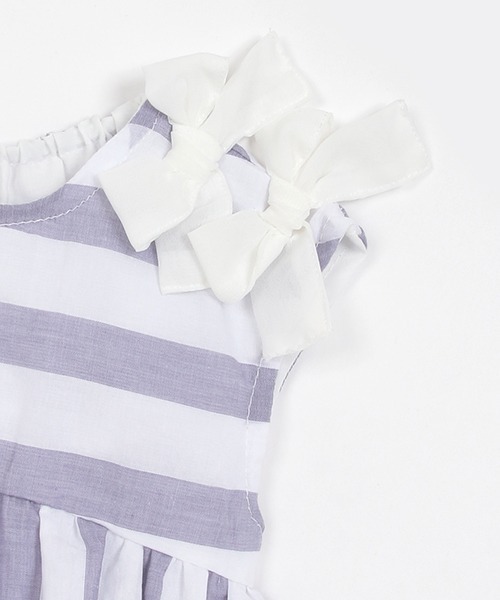 petit main（プティマイン）の「【リンク】 リボンバルーンチュニック(キッズ)（チュニック・キッズ・オレンジ/ブルー/アイボリー・130cm/80ｃｍ/100cm/110cm/90cm/120cm）」の16枚目の写真