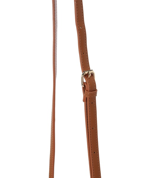 AMERICAN HOLIC(アメリカンホリック)の「サイドZIP2WAY合皮ミニBAG(エコバッグ/サブバッグ・レディース・キャメル/ブラック・FREE)」の13枚目の写真