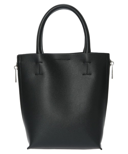 AMERICAN HOLIC(アメリカンホリック)の「サイドZIP2WAY合皮ミニBAG(エコバッグ/サブバッグ・レディース・キャメル/ブラック・FREE)」の18枚目の写真