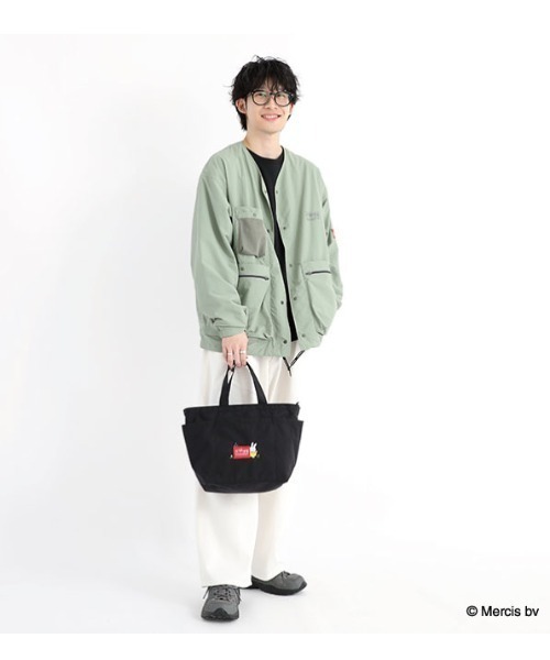 Manhattan Portage(マンハッタンポーテージ)の「Whitestone Tote Bag miffy(トートバッグ・レディース・ブラック・SMALL)」の5枚目の写真