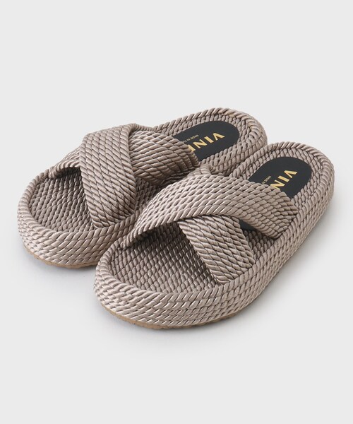 GALLEST（ギャレスト）の「◆【VINILO】フラットサンダル（サンダル・レディース・ブラウン/ライトベージュ/グレー・45/35）」の5枚目の写真