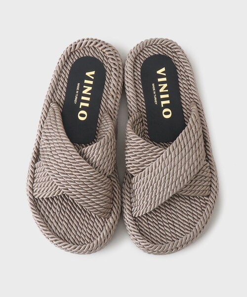 GALLEST（ギャレスト）の「◆【VINILO】フラットサンダル（サンダル・レディース・ブラウン/ライトベージュ/グレー・45/35）」の8枚目の写真