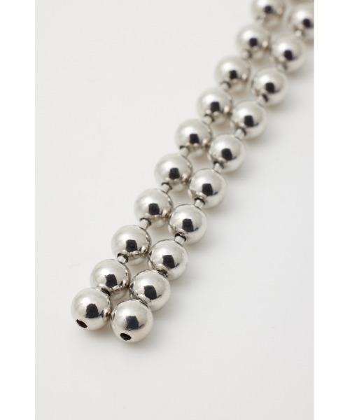 SLY（スライ）の「BALL CHAIN P/EARRING ボール チェーン ピアス（ピアス（両耳用）・レディース・ゴールド/シルバー・FREE）」の7枚目の写真