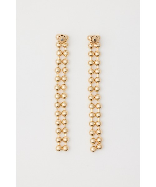 SLY（スライ）の「BALL CHAIN P/EARRING ボール チェーン ピアス（ピアス（両耳用）・レディース・ゴールド/シルバー・FREE）」の11枚目の写真