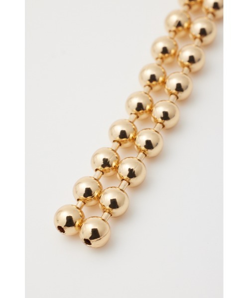 SLY（スライ）の「BALL CHAIN P/EARRING ボール チェーン ピアス（ピアス（両耳用）・レディース・ゴールド/シルバー・FREE）」の14枚目の写真