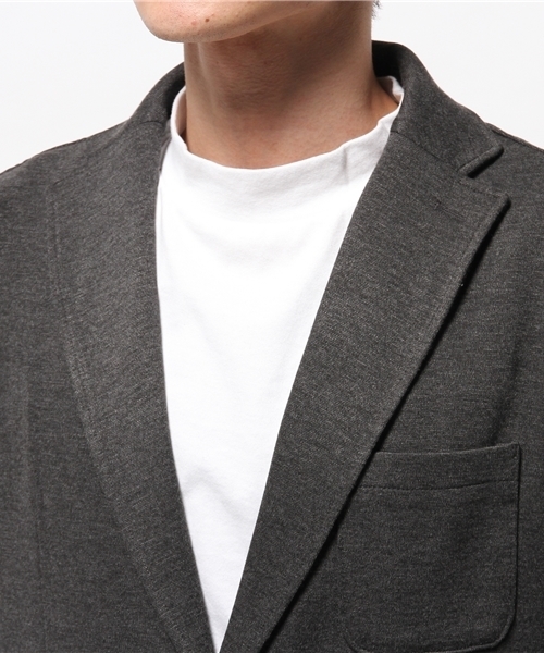 ikka（イッカ）の「GP ポンチテーラードジャケット（テーラードジャケット・メンズ・チャコールグレー/ダークネイビー・MEDIUM/X-LARGE/LARGE）」の11枚目の写真