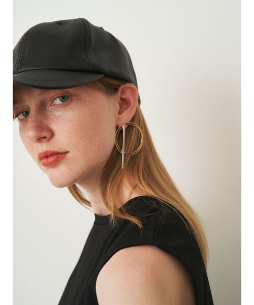 ELENDEEK（エレンディーク）の「フェイクレザーキャップ（キャップ