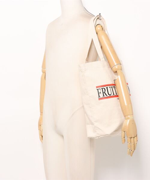 FRUIT OF THE LOOM(フルーツオブザルーム)の「【78】【FRUIT OF THE LOOM】FFGS SOUVENIR TOTE BAG(トートバッグ・レディース・ホワイト系その他/ホワイト系その他2/ホワイト系その他3・FREE)」の4枚目の写真