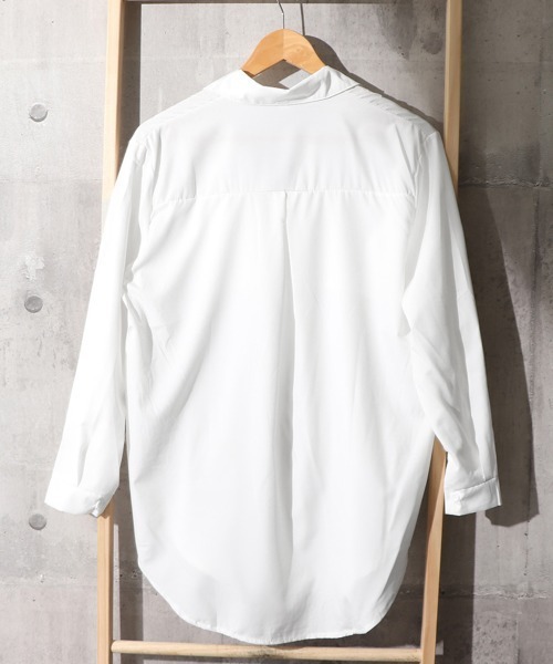 Miniministore（ミニミニストア）の「レディース 長袖シャツ ロングシャツ（シャツ/ブラウス・レディース・ホワイト・FREE）」の9枚目の写真