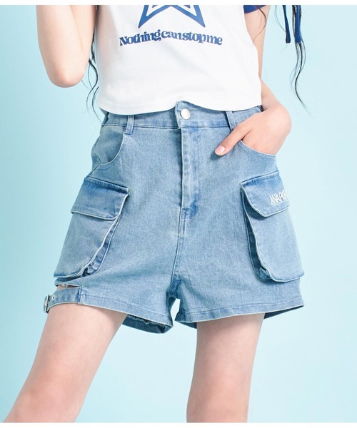 セール】ベルト見えデザインショートパンツ（その他パンツ）｜ANAP  