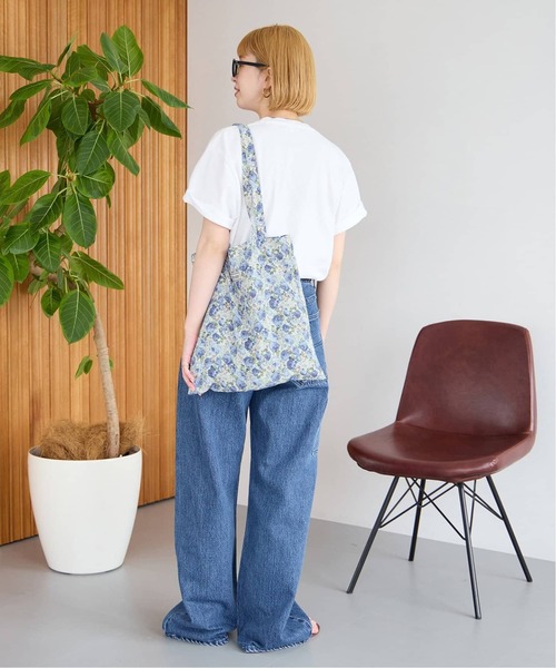 B.C STOCK（ベーセーストック）の「《追加》Gleamy/グリーミー フラワープリントBAG（トートバッグ・レディース・ブルー/レッド/パープル/イエロー・FREE）」の7枚目の写真