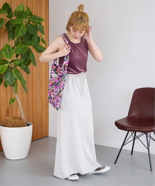 B.C STOCK（ベーセーストック）の「《追加》Gleamy/グリーミー フラワープリントBAG（トートバッグ・レディース・ブルー/レッド/パープル/イエロー・FREE）」の10枚目の写真