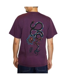 CALEE（キャリー）の「×MIHO MURAKAMI BINDER NECK SNAKE VINTAGE TEE（Tシャツ/カットソー）」