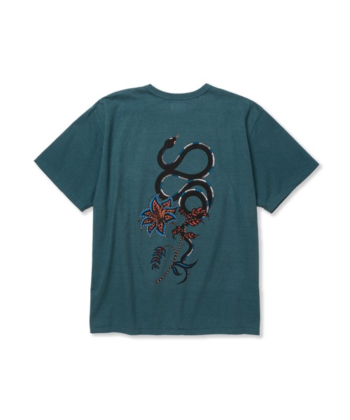 ちゃみ MIHO MURAKAMI BINDER NECK SNAKE VINTAGE TEE（Tシャツ/カットソー