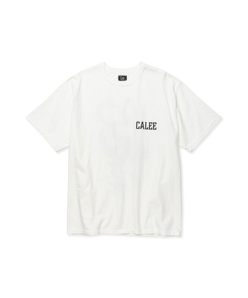 CALEE(キャリー)の「×MIHO MURAKAMI BINDER NECK SNAKE VINTAGE TEE(Tシャツ/カットソー・メンズ・ホワイト/グリーン/パープル・LARGE/X-LARGE/MEDIUM)」の7枚目の写真