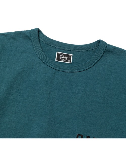 CALEE(キャリー)の「×MIHO MURAKAMI BINDER NECK SNAKE VINTAGE TEE(Tシャツ/カットソー・メンズ・ホワイト/グリーン/パープル・LARGE/X-LARGE/MEDIUM)」の10枚目の写真