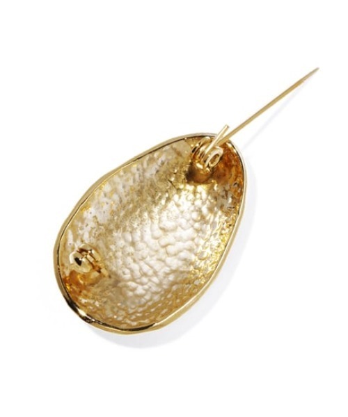 IRIS47（イリスフォーセブン）の「【IRIS47】calm brooch / カームブローチ（ブローチ/コサージュ・レディース・シルバー/ゴールド・FREE）」の8枚目の写真