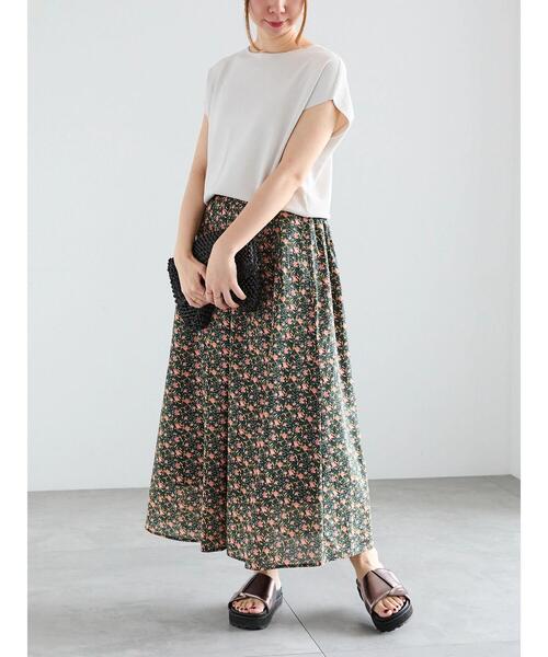 Te chichi（テチチ）の「フレンチスリーブニット（ニット/セーター・レディース・ネイビー/ブラック/オレンジ/グレー・F）」の10枚目の写真