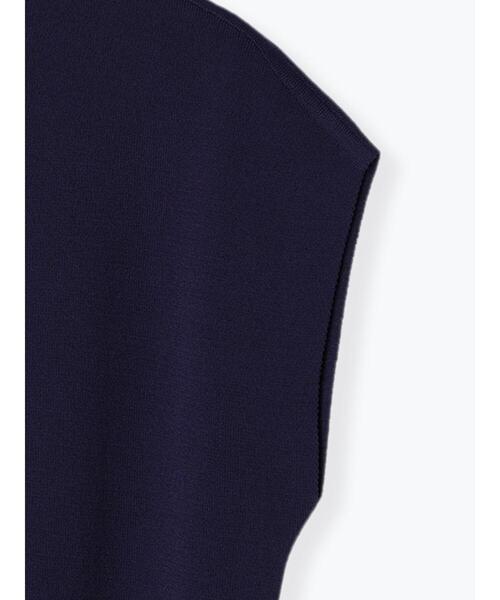 Te chichi（テチチ）の「フレンチスリーブニット（ニット/セーター・レディース・ネイビー/ブラック/オレンジ/グレー・F）」の16枚目の写真