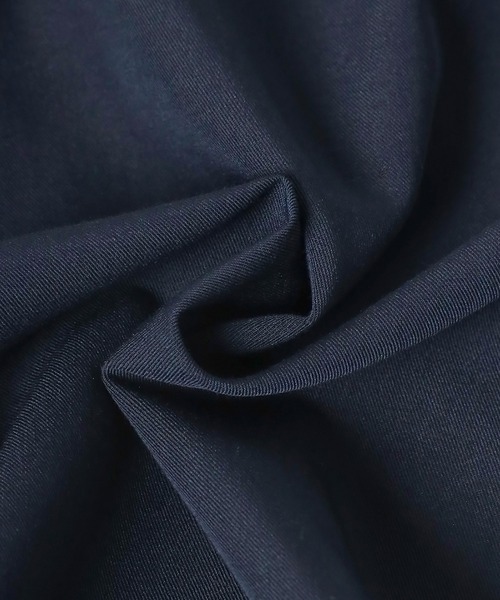 【セール】袖タックペプラムブラウス×フロントスリットパンツセットアップ（パンツドレス）｜Bonjour Sagan（ボンジュールサガン）