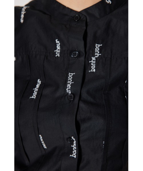 ショルダーデザイン刺繍ポイントブラウス（シャツ/ブラウス）｜rienda（リエンダ）