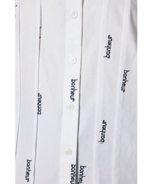 ショルダーデザイン刺繍ポイントブラウス（シャツ/ブラウス）｜rienda（リエンダ）