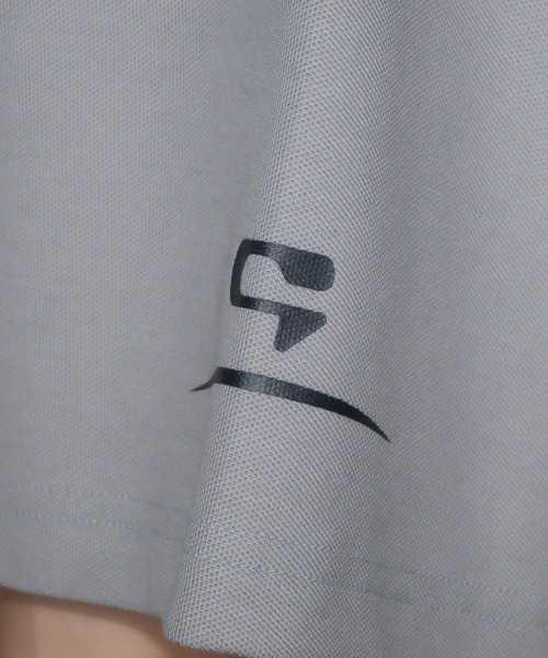 襟付き立体シルバープリントゲームシャツ（Tシャツ/カットソー）｜Perushu（ペルーシュ）