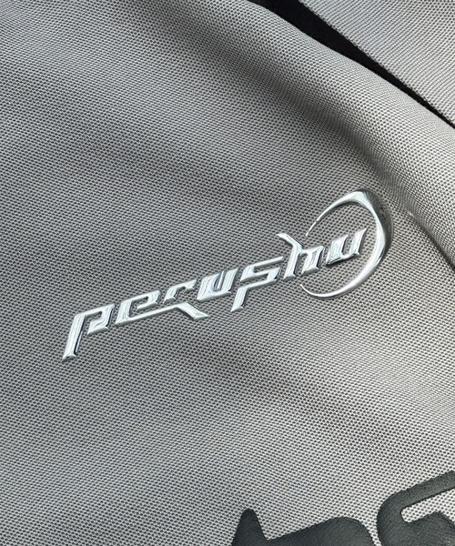 襟付き立体シルバープリントゲームシャツ（Tシャツ/カットソー）｜Perushu（ペルーシュ）