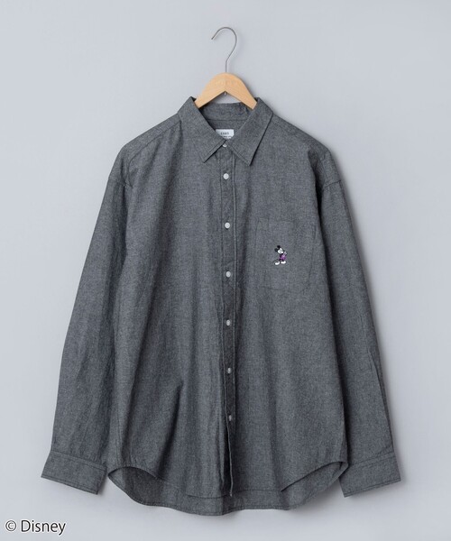 Disney（ディズニー）の「coen限定／Disney（ディズニー）ダンガリーシャツ（シャツ/ブラウス・メンズ・ブラック/ネイビー・XL/M/L）」の21枚目の写真