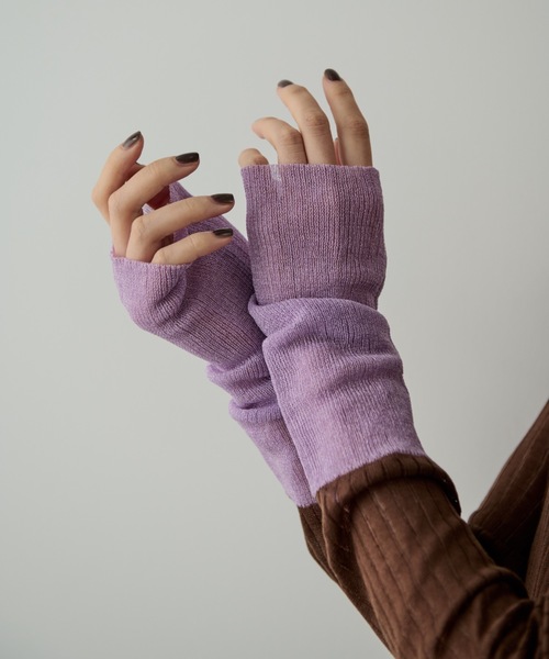 Shelly island（シェリーアイランド）の「袖ラメ配色シアーニット（ニット/セーター・レディース・ブラック/ブラウン/グレー/その他・FREE）」の19枚目の写真