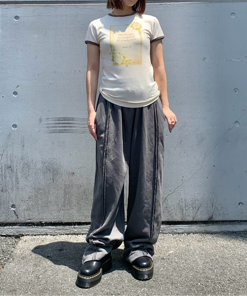 パンツ UND. OUT SEAM WIDE PT Oriens JOURNAL STANDARD（オリエンス ジャーナルスタンダード