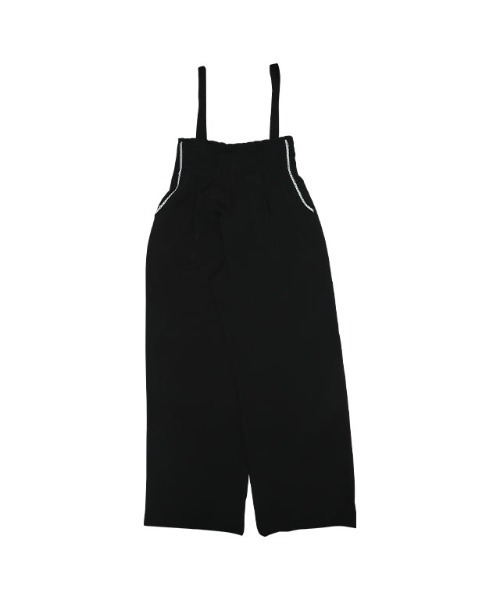 PINKHUNT(ピンクハント)の「PINKHUNT ピンクハント ハイウエスト肩紐付き ロングパンツ 9875K(その他パンツ・キッズ・ブラック/ライトグリーン/ブラウン・130cm/140cm/150cm/160cm/120cm)」の4枚目の写真