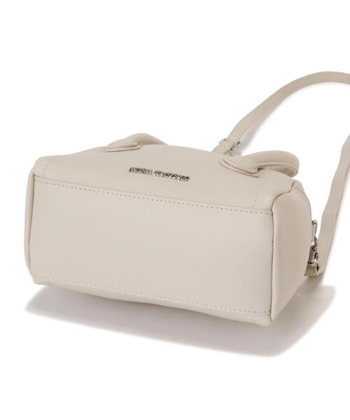 NATURAL BEAUTY BASIC（ナチュラルビューティーベーシック）の「◇ 【Oggi掲載】【美人百花掲載】タイニーシュリンクソフトボストンバック（ボストンバッグ・レディース・ブラック/ガンメタ/オフホワイト・ﾌﾘ-）」の9枚目の写真