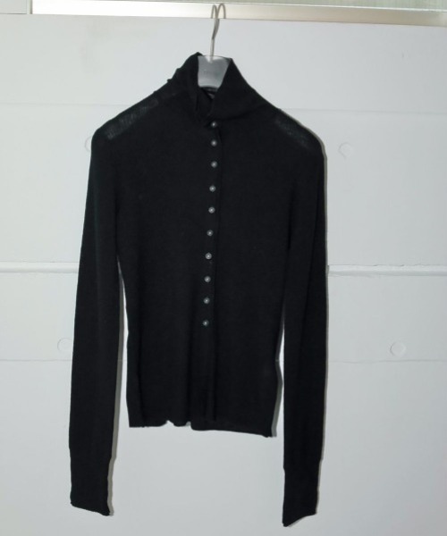 anuke（アンヌーク）の「anuke　Wool Knit Shirts ウールニットシャツ/62420531（ニット/セーター・レディース・クリーム/ブラック・ONE SIZE）」の15枚目の写真
