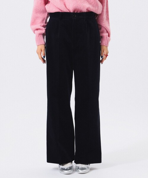 BEAMS BOY（ビームスボーイ）の「10ウェル コーデュロイ スラックス（スラックス・レディース・ネイビー/オリーブ・1/0）」の14枚目の写真