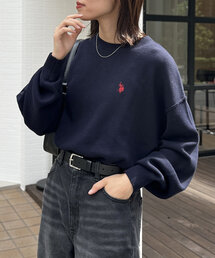 【U.S. POLO ASSN.】スウェットライクニット