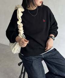 【U.S. POLO ASSN.】スウェットライクニット
