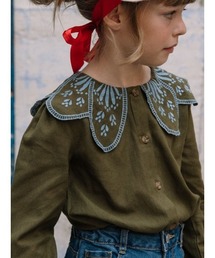 【Bandits A LA CREME / from France】スカラップカラー BLOUSE