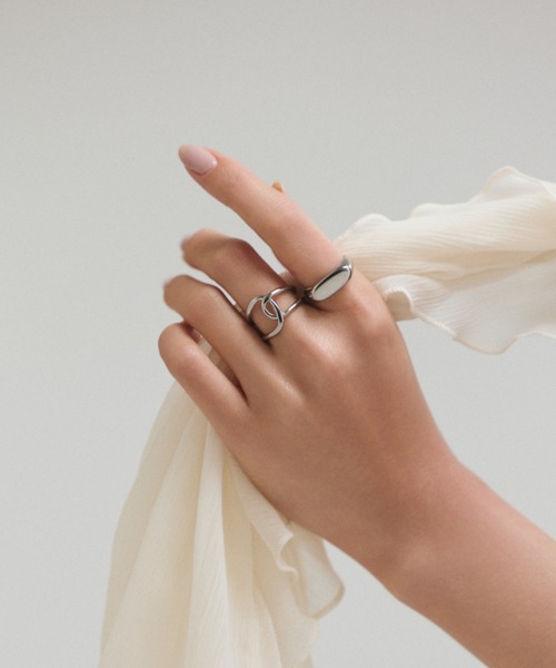 セール】【 金属アレルギー対応 】 ビッグクロスリング サージカル