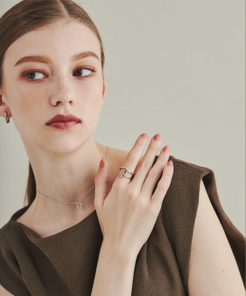 ciite' surgical stainless（シーテサージカルステンレス）の「【 金属アレルギー対応 】 ビッグクロスリング サージカルステンレス（リング・レディース・ゴールド/シルバー/ピンクゴールド・13号/15号/4号/11号/7号/9号）」の18枚目の写真