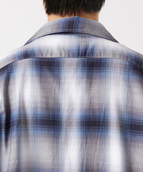 BOW WOW（バウワウ）の「【Bowwow/バウワウ】RAYON CHECK SHIRTS（シャツ/ブラウス・メンズ・ブルー・M/S）」の8枚目の写真