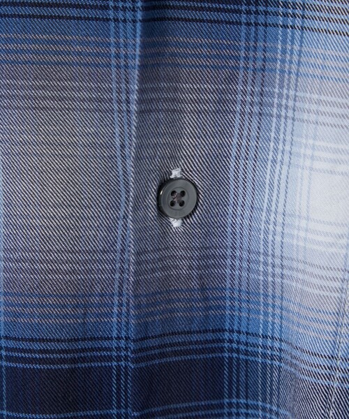 BOW WOW（バウワウ）の「【Bowwow/バウワウ】RAYON CHECK SHIRTS（シャツ/ブラウス・メンズ・ブルー・M/S）」の13枚目の写真