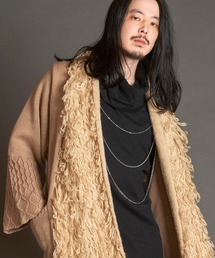 【NO ID.】Loop Yarn Knit Gown / ループ ヤーン ニット ガウン