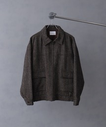 welise（ウェライズ）の「【welise/ウェライス】ウールミックスツイード ジップアップブルゾン（ブルゾン・メンズ）」